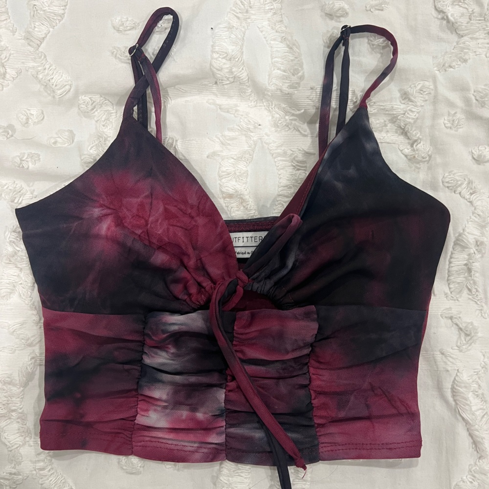 black and red urban outfitters top